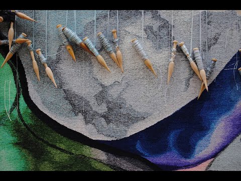 Chris Ofili and Dovecot Studios, The Caged Bird's Song 2014-2017