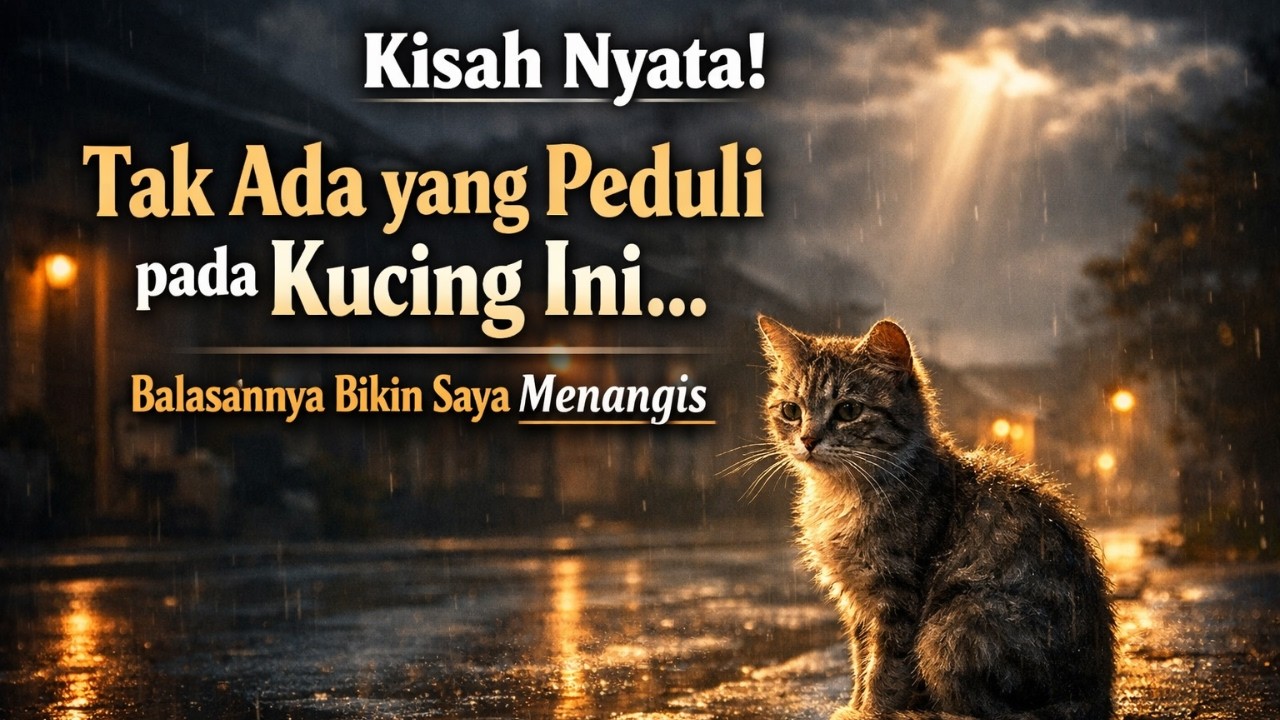 KISAH NYATA !!  SULIT DIPERCAYA BALASAN DARI SEEKOR KUCING YANG DIKUBURKAN