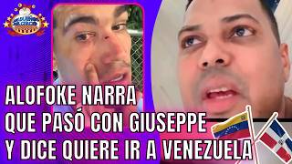 Alofoke Narra Que Pasó Con Giuseppe, Quiere Ir A Venezuela Y Recibe Pan En Edificio Rojo