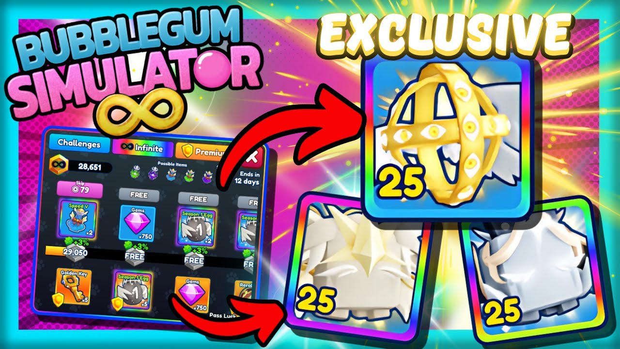 The INFINITE PASS IS OP! [Bubble Gum Simulator INFINITY]