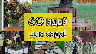 60 BEAUTIFUL garden ideas! For a cozy garden! DIY