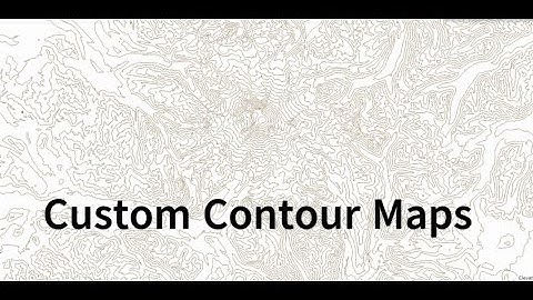 Custom Contour Maps