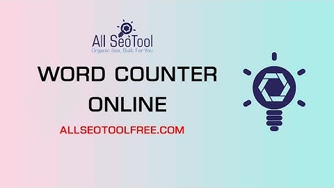 Word Counter Tool | SmallSeoTools Free word counter online For All SEO TOOL FREE