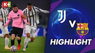 [CHAMPIONS LEAGUE 20\/21] JUVENTUS - BARCELONA: KHÔNG RONALDO JUVETUS GỤC NGÃ TRƯỚC VŨ ĐIỆU CỦA MESSI