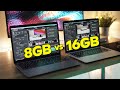 The NEW M1 Macs - 8GB or 16GB RAM For Video Editing?