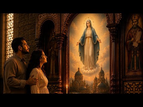 ميدلي ترانيم تراثيه للعدرا - كورال مناره العالم  _ Medley al3dra ️♥️
