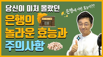 당신이 미처 몰랐던 은행의 놀라운 효능과 주의사항