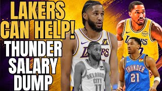 THUNDER LOOKING TO SALARY DUMP AARON WIGGINS & ISAIAH JOE! LAKERS CAN HELP