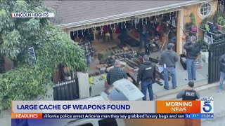 100 firearms seized from prohibited owner's L.A. home