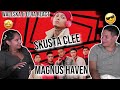 Waleska  Efra react to Skusta Clee x Magnus Haven - Kung Tayo and Imahe Mashup at COKE STUDIOS 🥤