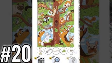 Who is Brain Teaser Riddles Level 20 Find 5 hidden objects Gameplay Walkthrough Solution