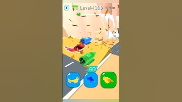 Shape-Shifting 2 GAMEPLAY Walkthrough BeamNg drive  Level 1306 Car Racing #Shorts #ShapeShifting