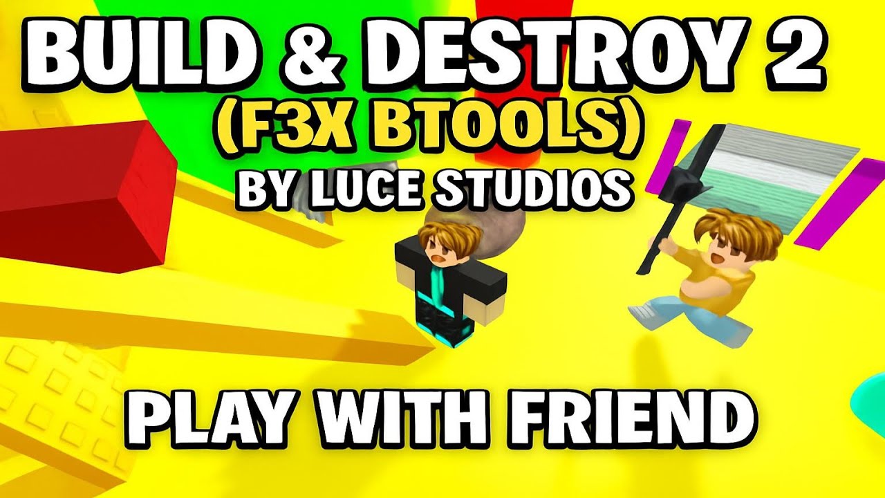 Videominiatuur voor Bouw & Vernietig 2🔨 (F3X BTools) van Luce Studios - Speel met Vrienden | Roblox | Gameplay, Android