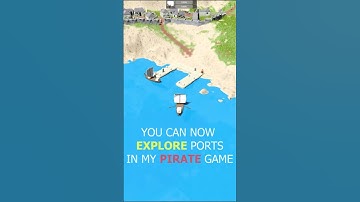 You Can Now Explore Ports in my Pirate Game! ⛵️⚔️