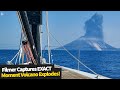 Filmer Captures The EXACT Moment Stromboli Volcano Erupts!