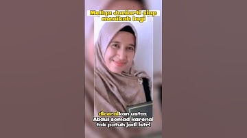 Diceraikan Ustaz Abdul Somad karena tak patuh jadi istri, Mellya Juniarti siap menikah lagi