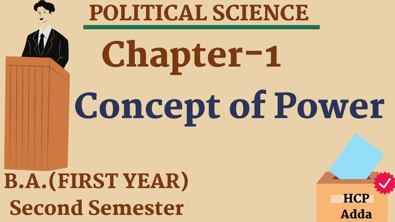 Chapter 1concept Of Power Political Scienceba 1 Year 2nd Semester