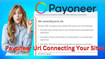 Payoneer Url Connecting Your Sites Bangla - Payoneer Provide Store Url Solution