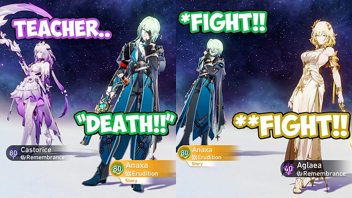 ANAXA's REACTION to CASTORICE, AGLAEA & Other Characters Honkai Star Rail HSR 3.2