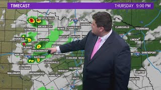 Dfw Weather: Storm Chances Through The Weekend