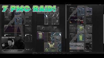 7 PMC Kill Raid FAT Loot | Escape from Tarkov
