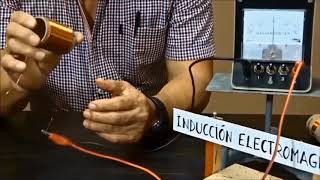 LEY DE FARADAY: CON IMANES Y BOBINAS. La Corriente Eléctrica