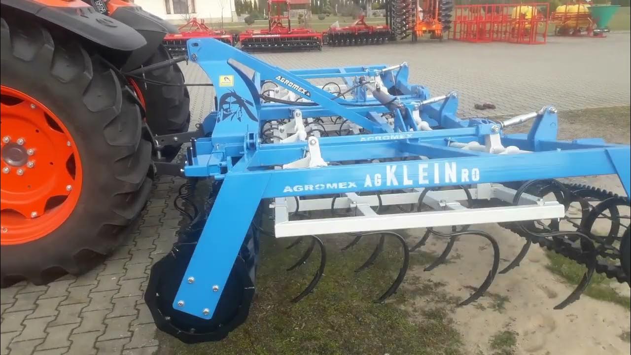 Agregat uprawowy Agromex typ Klein szerokości robocze 3,2m.-6m Soil ...
