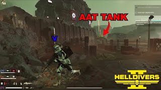 Star Wars mod on helldivers 2 is INSANE.