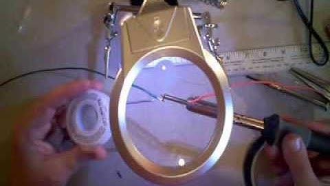 Makerbot Cupcake CNC Build Unofficial Part 11 Plastruder Nichrome & Thermistor Prep