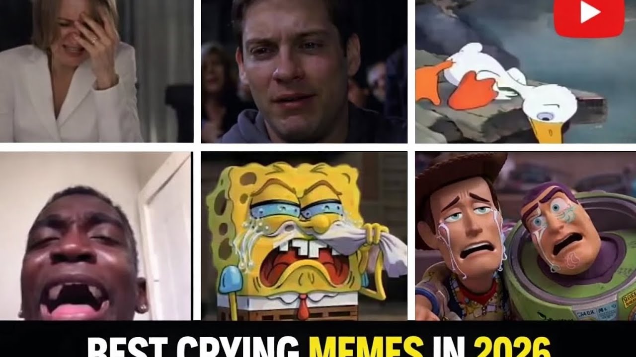 BEST CRYING MEMES IN 2026 😂💀 (Try Not To Laugh) - YouTube