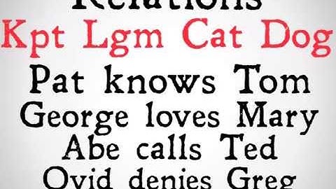Relations and Overlapping Quantifiers