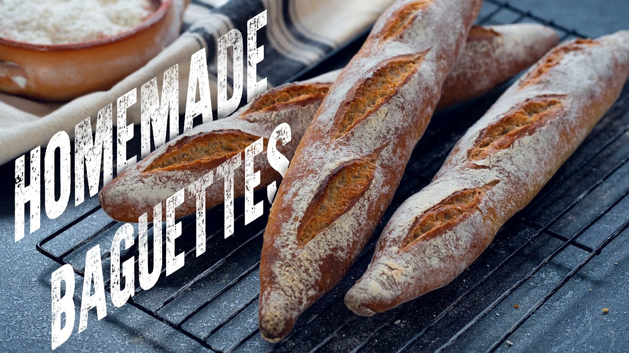 Homemade French Baguettes | Home Cooking Adventure