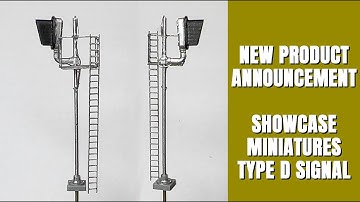 N SCALE PRODUCT ANNOUNCEMENT: Showcase Miniatures N Scale Type D Hooded Signal