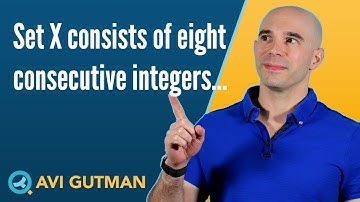 Set X consists of eight consecutive integers PS00087