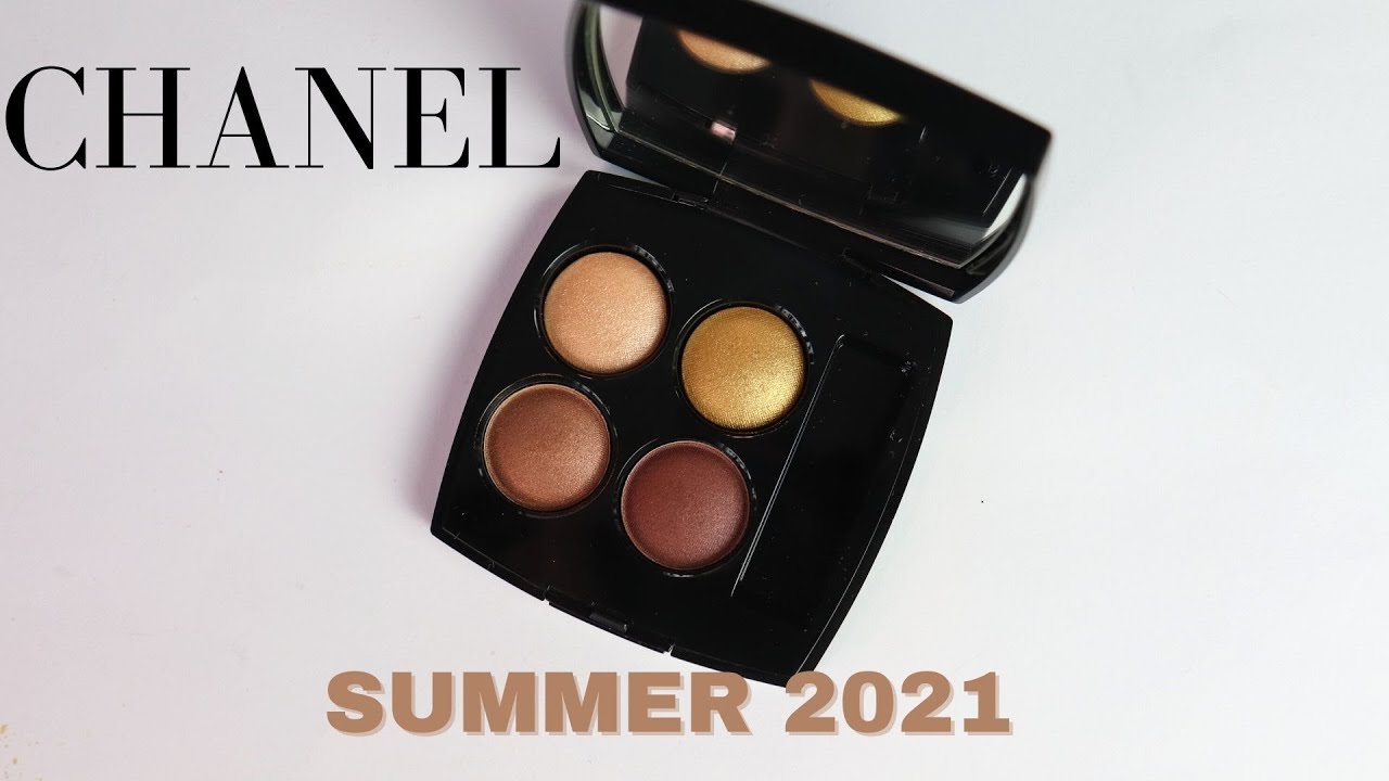 Chanel Lumieres et Vibrations (382) Les 4 Ombres Multi-Effect Quadra  Eyeshadow Review & Swatches