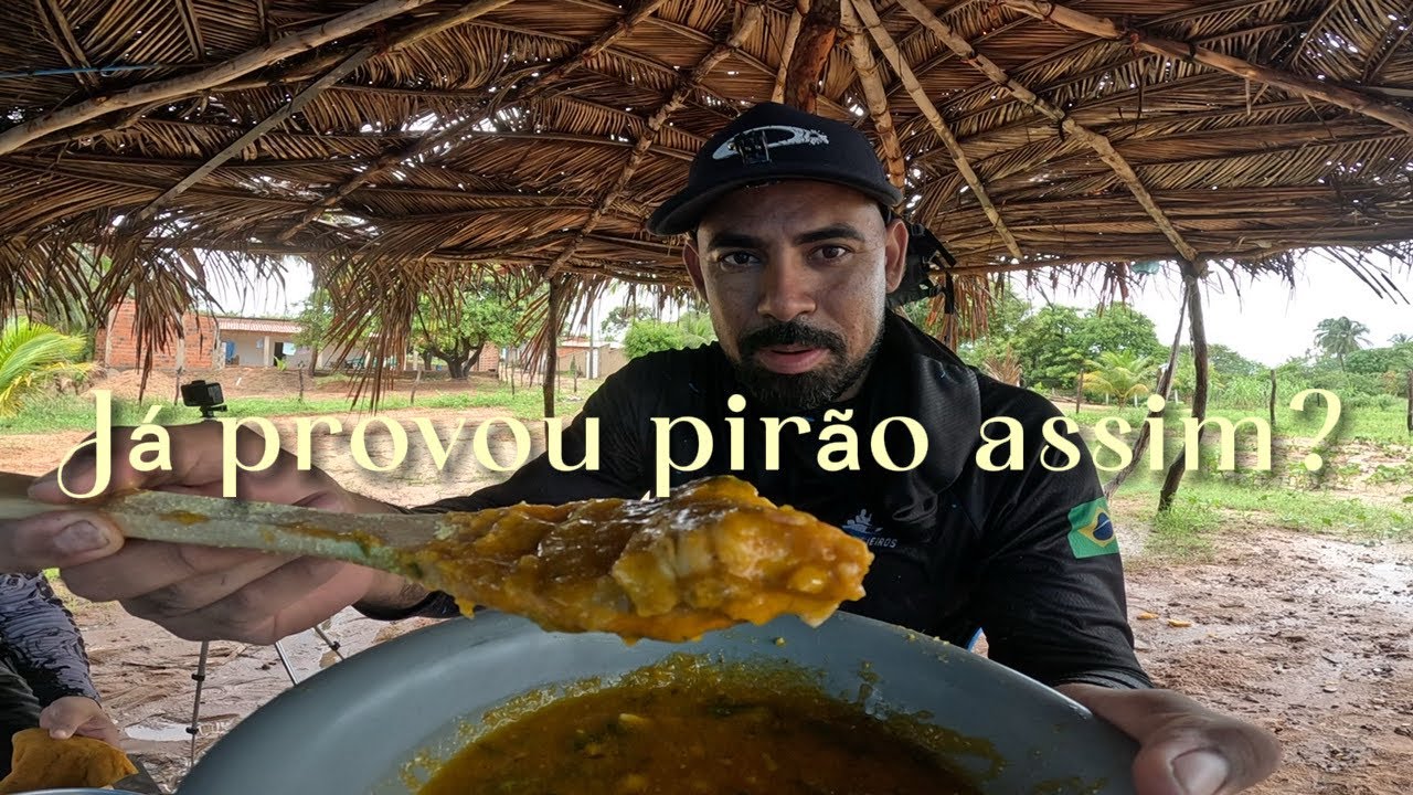 Na chuva, com peixe na ponta da linha e pirão raiz fumegando… dia que virou história 
