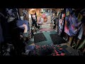 Adding some movement to my no-spin knife-throwing practice and how I wrap my throwing knives.