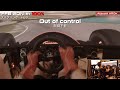 重ステ20N･m 100%テスト rFactor2 MP4/6 インテルラゴス[Heavy steering 20N･m 100% test rFactor2 MP4/6 Interlagos]