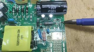картинка: Ремонт блока питания на LD5530R  в телевизоре Nesons 32R593T2