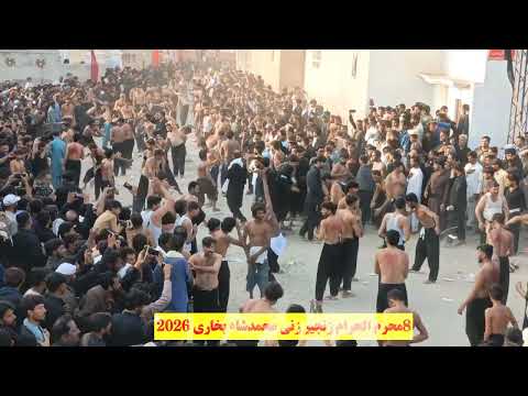 8 Mohram Al Haraam l ZANJEER ZANI l MUHAMMAD SHAH BUKHY l