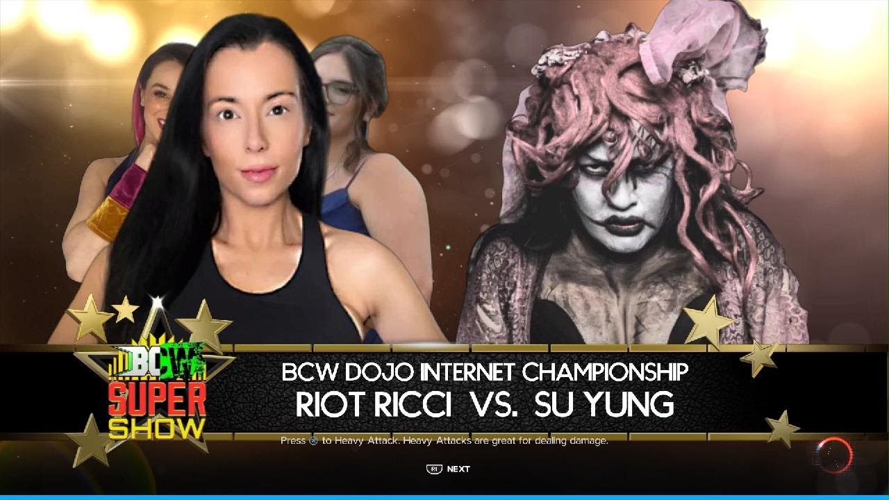 [BCW: Super Show (Pre-Show) Match 3] Riot Ricci vs Su Yung {BCW ...