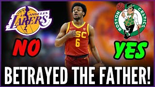 MY GOODNESS! STAR'S SON SAYS NO TO LAKERS, SIGNS WITH BOSTON CELTICS! LOS ANGELES LAKERS NEWS