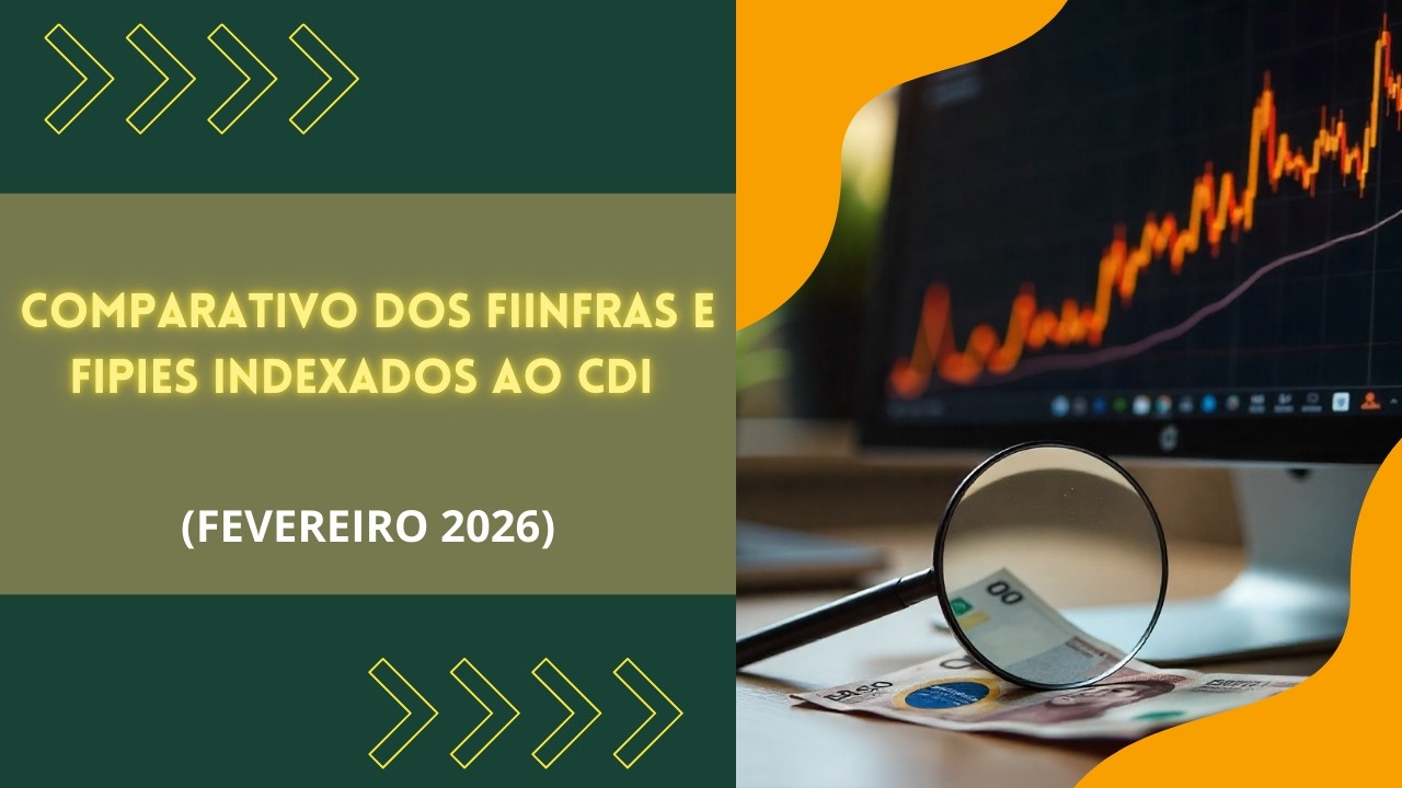 Comparativo dos FIInfras e FIPIEs indexados ao CDI (fevereiro/26)