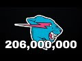 MrBeast Hitting 206 Million Subscribers TIMELAPSE!