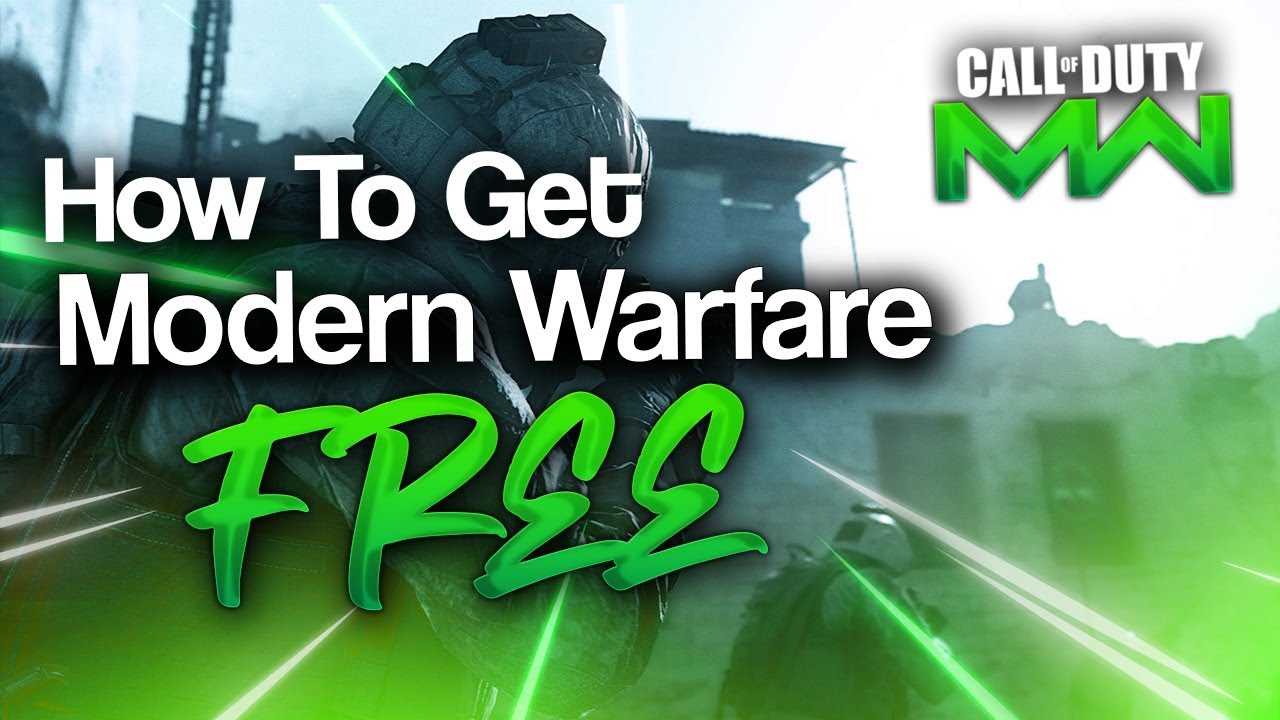 *WORKING* How To Get Modern Warfare For FREE| PS4 XBOX PC Free Key Code - 