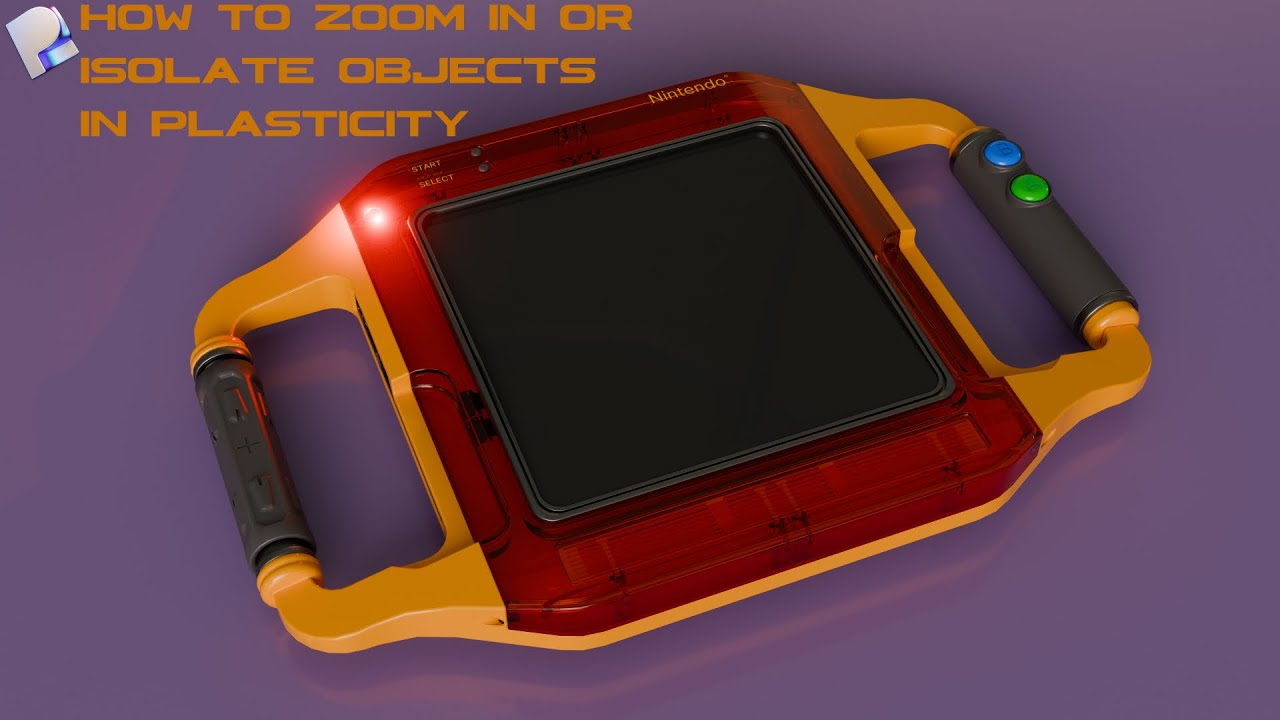 Plasticity Object How to Zoom In and Isolate Objects in Plasticity - YouTube