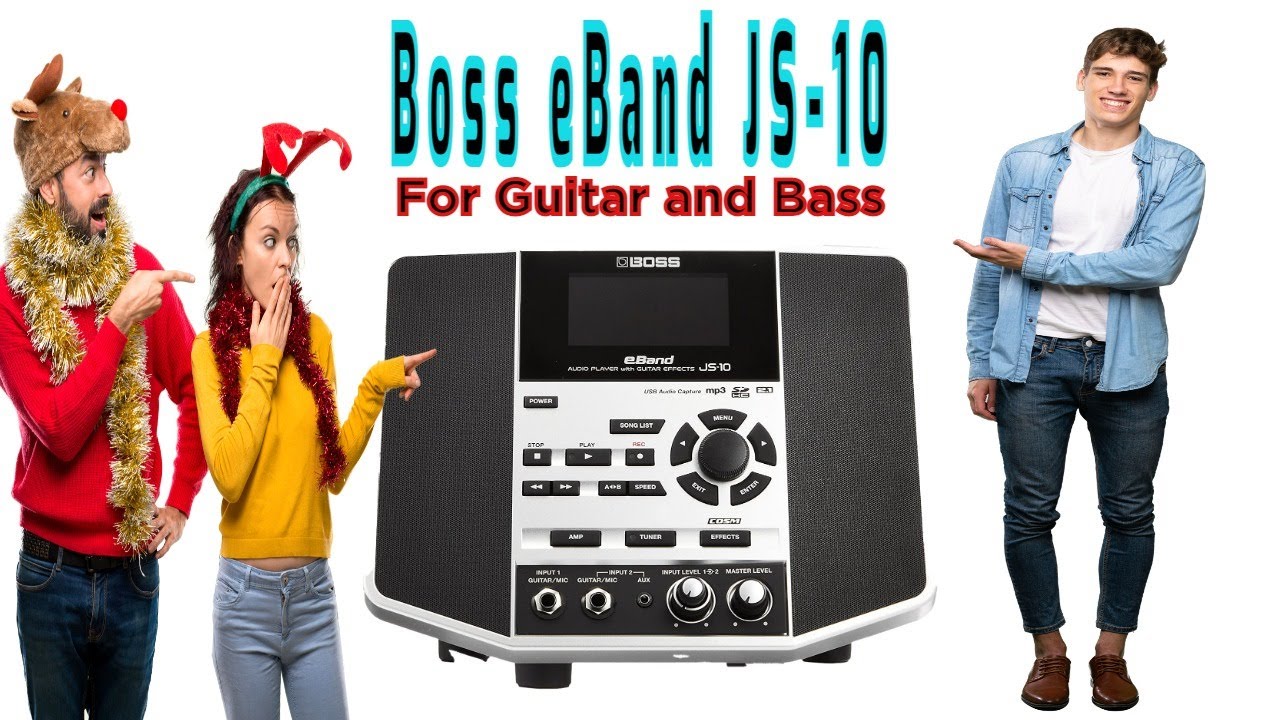 Boss JS-10 Virtual band, effects toolkit, USB interface and guitar 