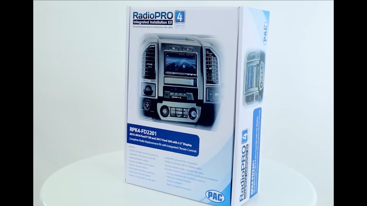 PAC Audio Radio Dash Replacement Kit w/o Climate Knobs