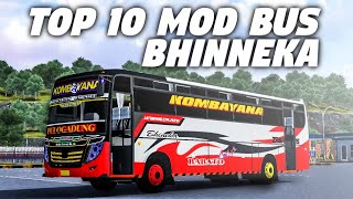 TOP 10 MOD BUS BHINNEKA | MOD BUSSID screenshot 5