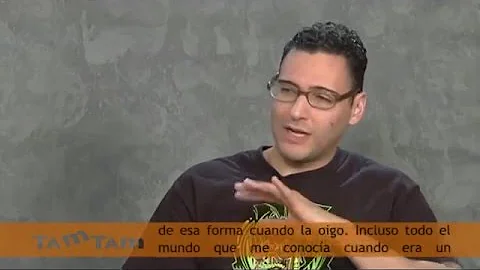 2012 Gil Sharone TamTam DrumFest Sevilla Entrevista (Subtitulada)